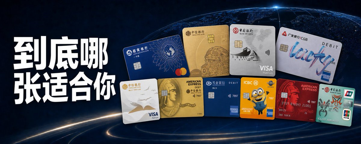 国内大学生外币卡测评(Visa、万事达、运通、JCB)